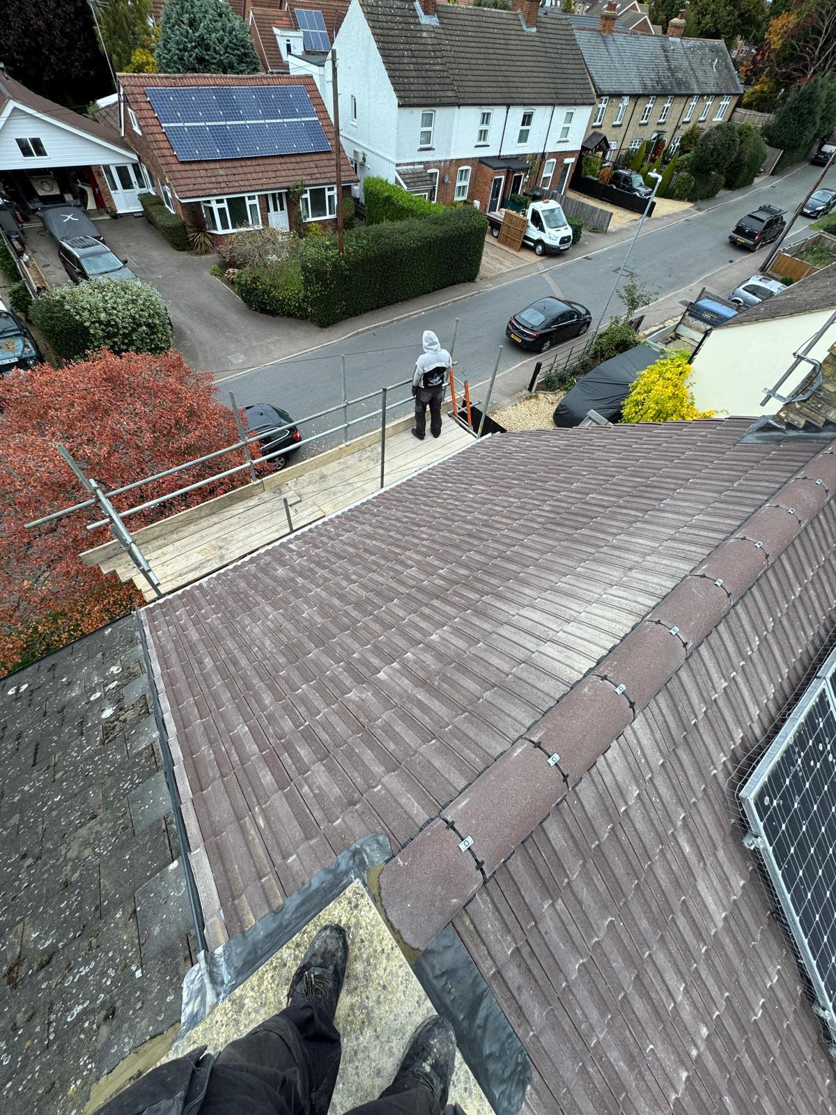 EPDM flat roof covering on a Bristol dormer
