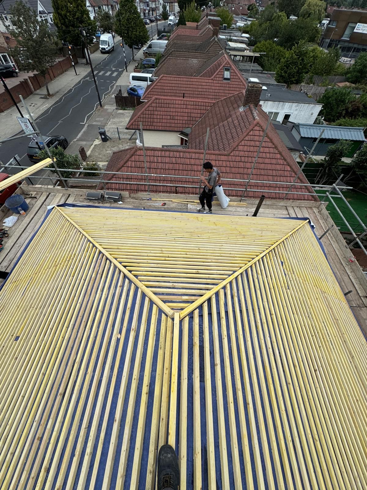 Ridge tiles and dry ridge Bristol