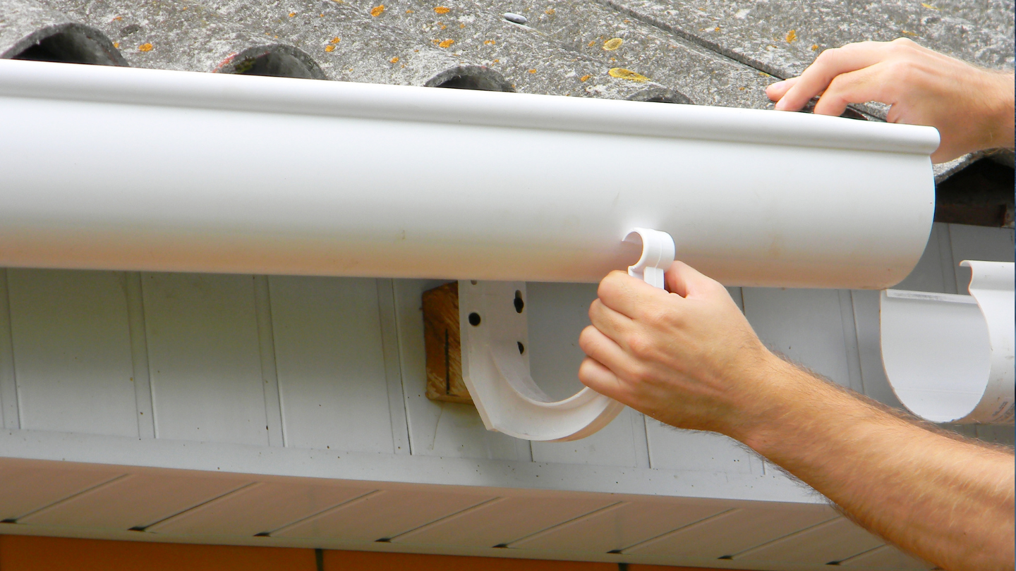Gutter replacement on Bristol Victorian property